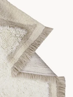 Alfombra de pelo largo de lana Nomad