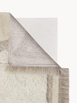 Alfombra de pelo largo de lana Nomad