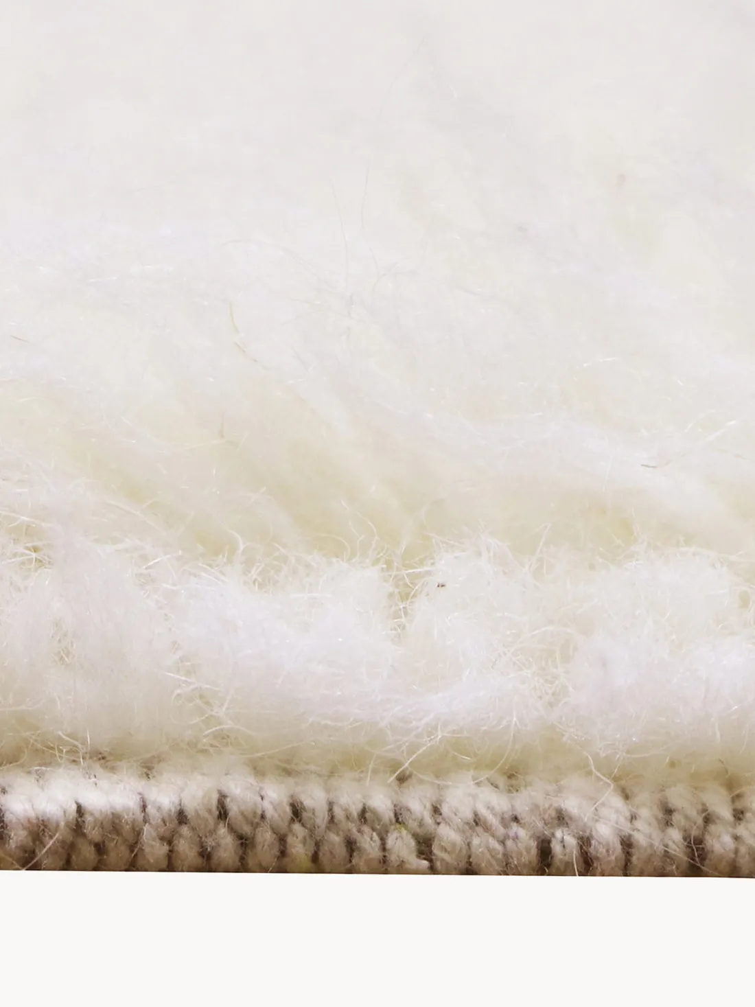 Alfombra de pelo largo de lana Nomad