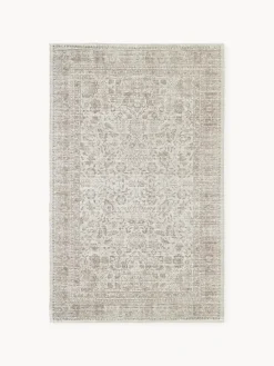 Alfombra exterior artesanal con estampado vintage Tiara