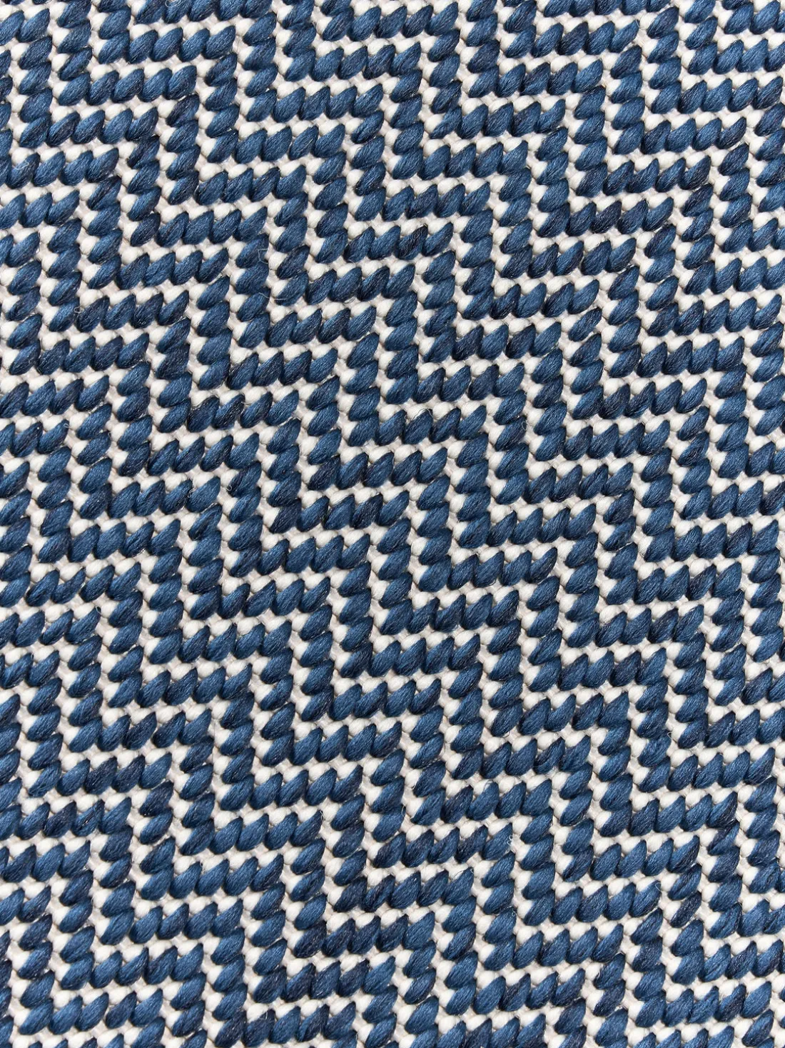 Alfombra exterior reversible en zigzag Cort