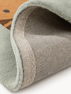 Alfombra infantil artesanal de lana Savannah