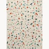Alfombra infantil artesanal Terrazzo, lavable