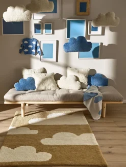 Alfombra infantil artesanal de lana Lumi