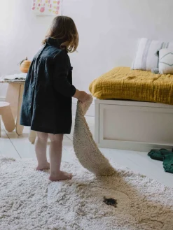 Alfombra infantil artesanal Bunny, lavable