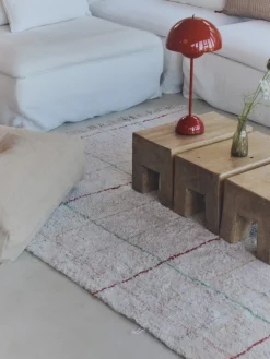 Alfombra infantil artesanal Lines, lavable, tamaños diferentes