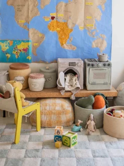 Alfombra infantil lavable Kitchen Tiles, tamaños diferentes