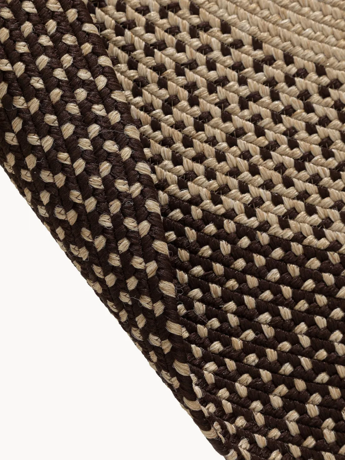 Alfombra ovalada de interior/exterior Nandi