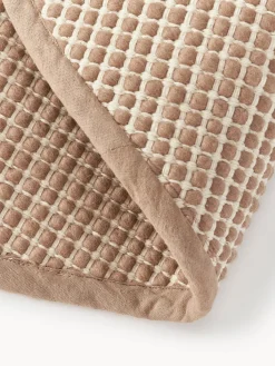 Alfombra redonda artesanal de lana Amaro