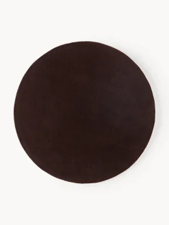 Alfombra redonda artesanal de lana Zayne