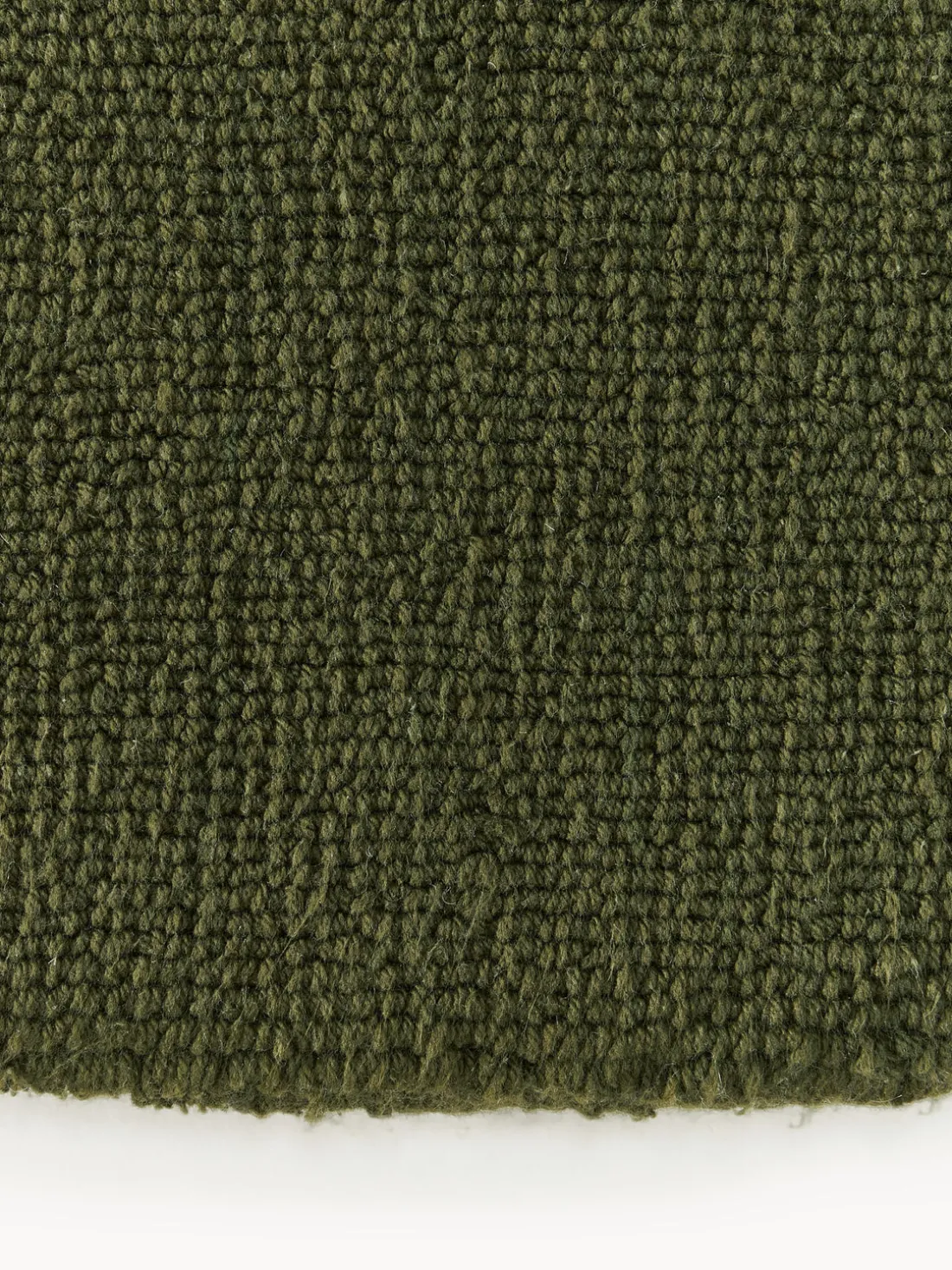 Alfombra redonda de algodón artesanal Lora