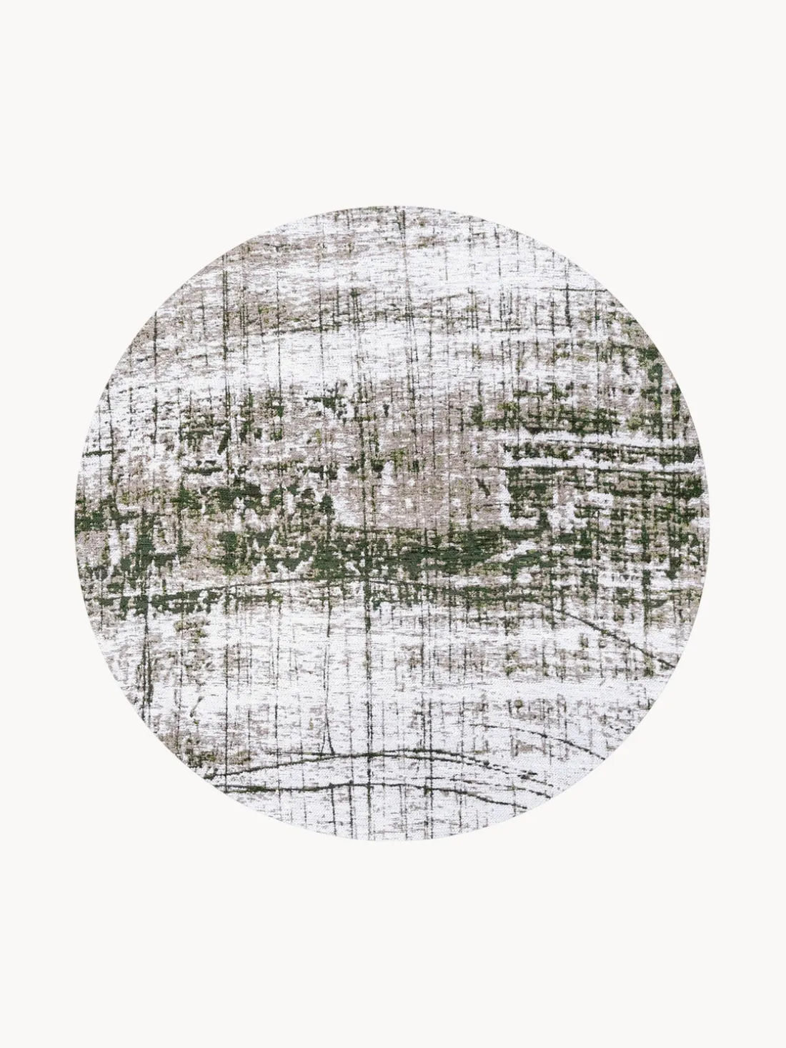 Alfombra redonda de interior/exterior Griff