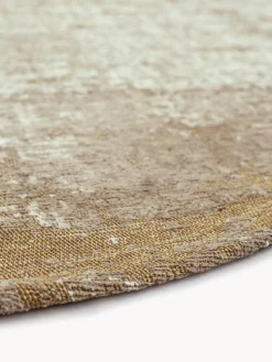 Alfombra redonda de tejido plano jacquard Virgin Land