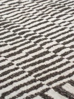 Alfombra redonda tejida Jacquard Barber