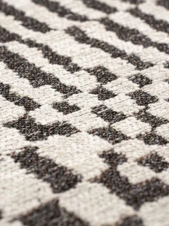 Alfombra redonda tejida Jacquard Barber