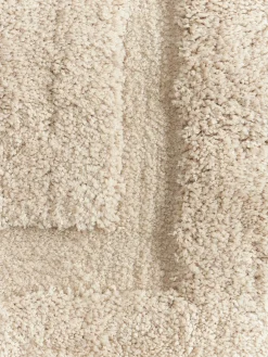 Alfombra texturizada de pelo largo Jade