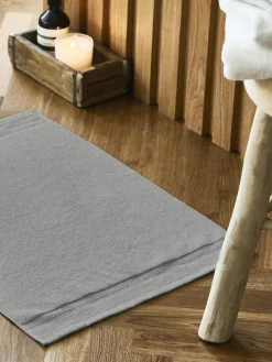 Alfombrilla de baño antideslizante de algodón ecológico Premium