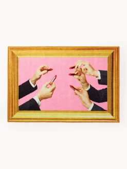 Alfombrilla de baño antideslizante Lipsticks