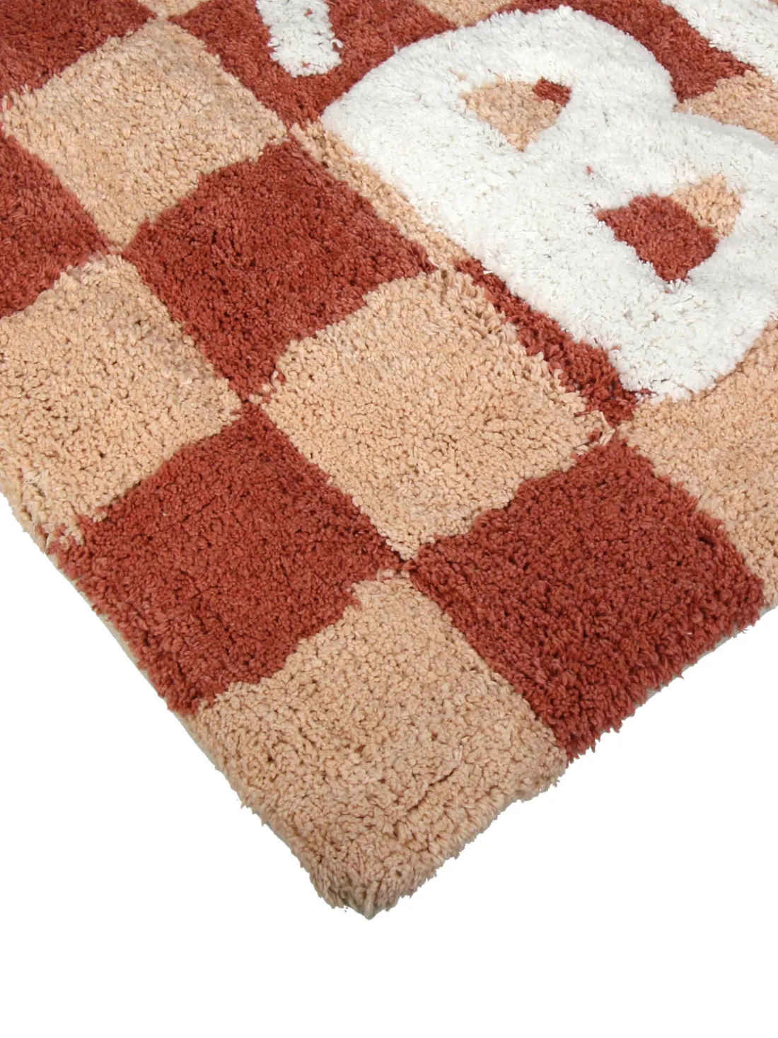 Alfombrilla de baño artesanal de algodón Nice Bum