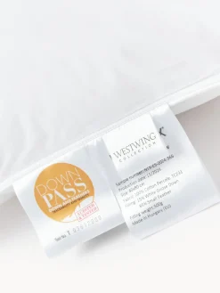 Almohada media de plumas y plumón Tibor