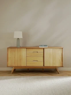 Aparador chapado en roble Bettina