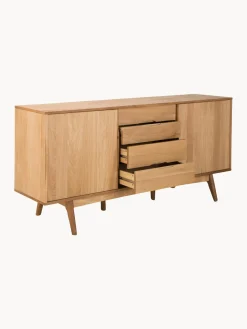 Aparador chapado en roble Bettina