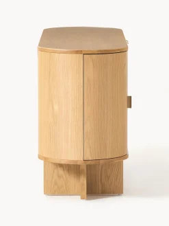 Aparador de madera con esquinas redondeadas Zumi