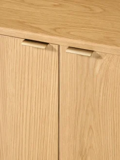 Aparador de madera con esquinas redondeadas Zumi