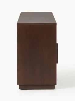 Aparador de madera con frente tapizado Wisp