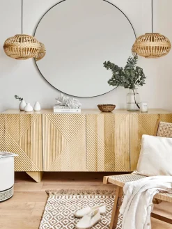 Aparador de madera de fresno Louis