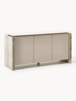 Aparador de mármol y metal Bruce