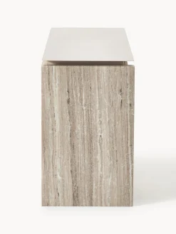 Aparador de mármol y metal Bruce