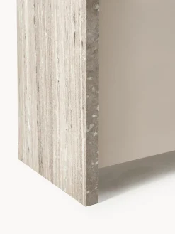 Aparador de mármol y metal Bruce