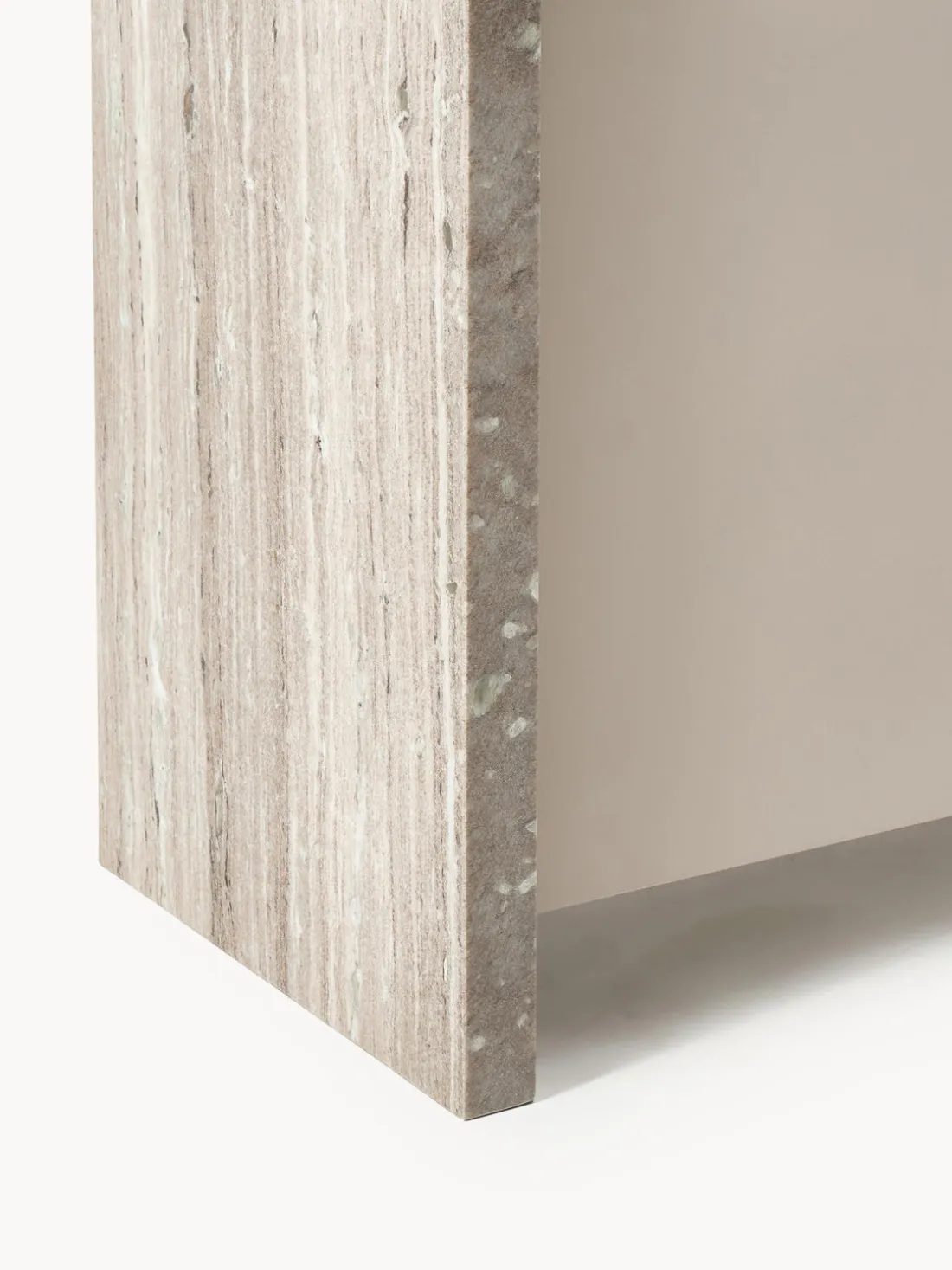 Aparador de mármol y metal Bruce