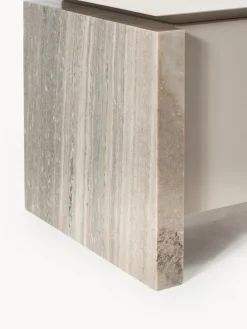 Aparador de mármol y metal Bruce