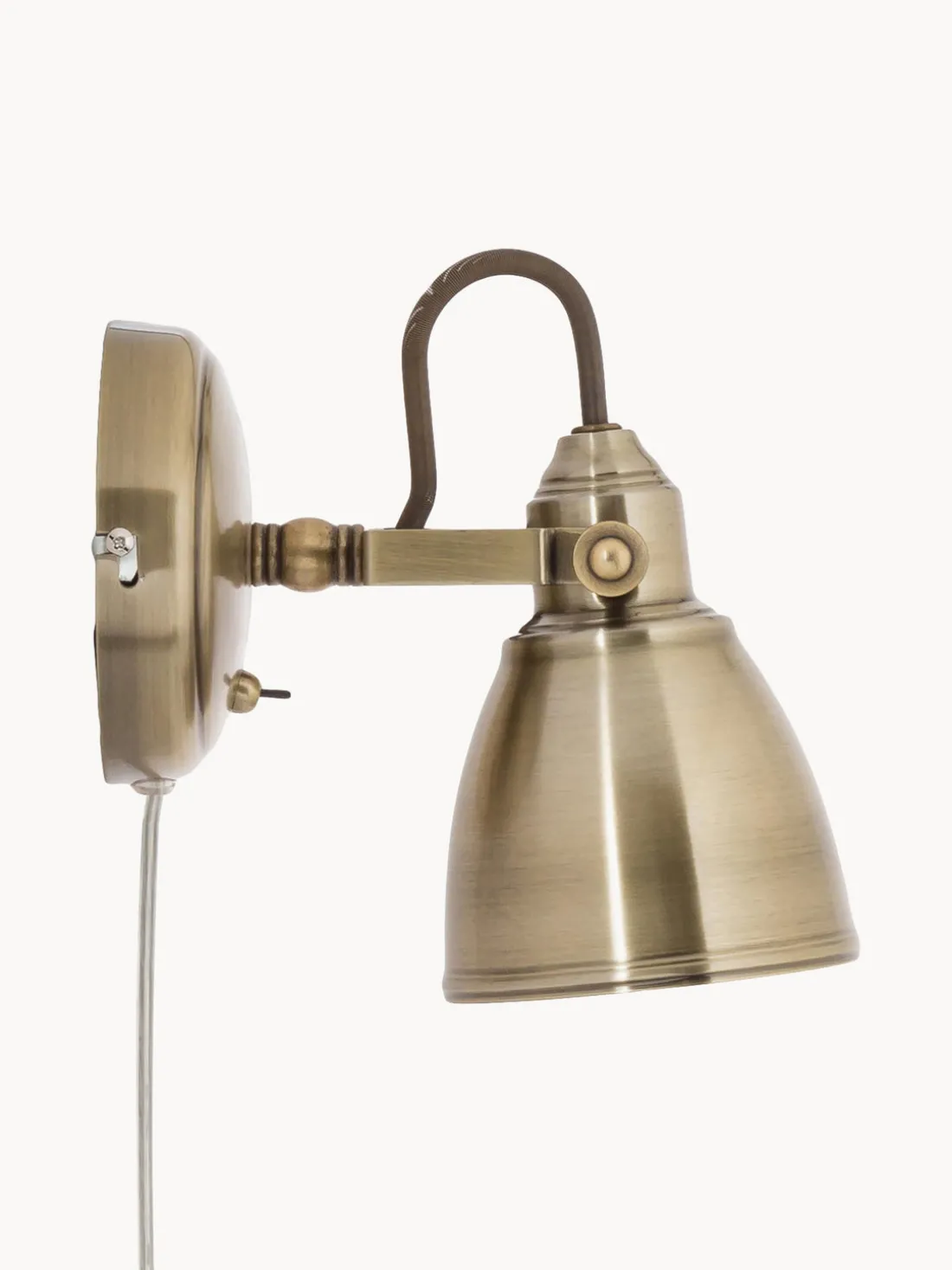 Aplique ajustable con enchufe Fjallbacka