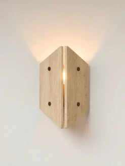 Aplique de travertino Kleo