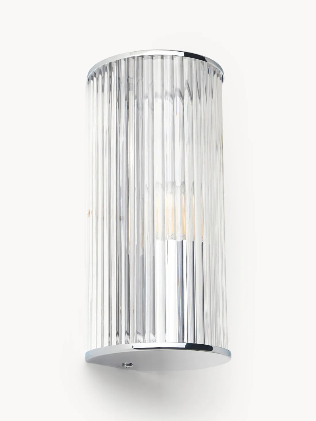 Aplique de vidrio estriado Emmi