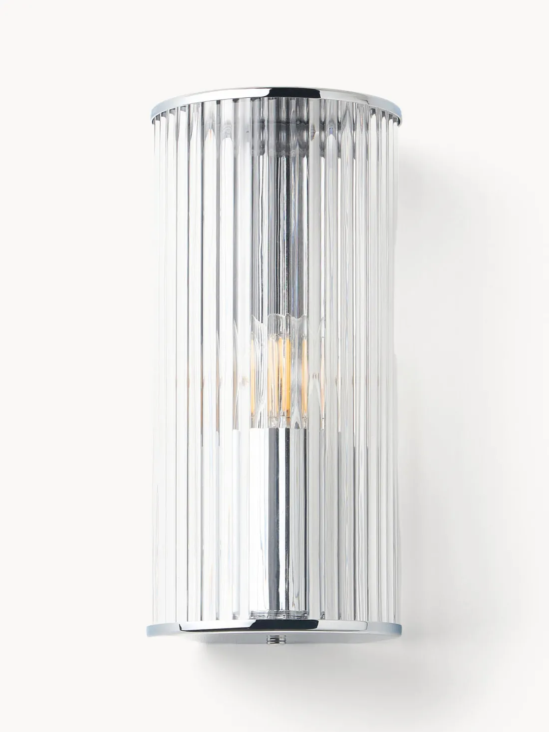 Aplique de vidrio estriado Emmi