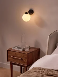 Aplique de vidrio opalino Atlanta