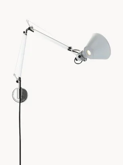 Aplique grande orientable Tolomeo Micro, con enchufe