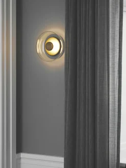 Aplique LED soplado regulable Blossi