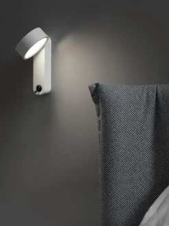 Aplique pequeño LED Toggle, pantalla orientable