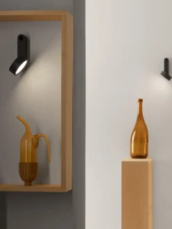 Aplique pequeño LED Toggle, pantalla orientable