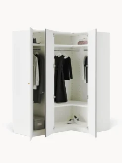 Armario esquinero modular Charlotte, 3 puertas (165 cm), diferentes variantes