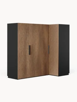 Armario esquinero modular Simone, 4 puertas (215 cm), diferentes variantes