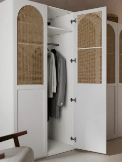 Armario modular Jeanne, 6 puertas (300 cm), diferentes opciones