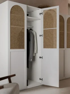 Armario modular Jeanne, 4 puertas (250 cm), diferentes opciones