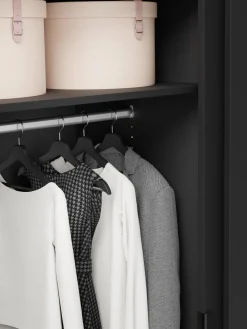 Armario modular Leon, 2 puertas correderas (150 cm), diferentes variantes