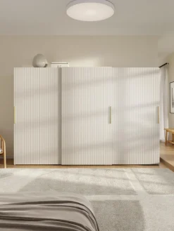 Armario modular Simone, 3 puertas correderas (300 cm), diferentes variantes
